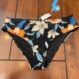Cupshe Hawaiian Bikini Swim Bottoms High Waist XL So cute!!